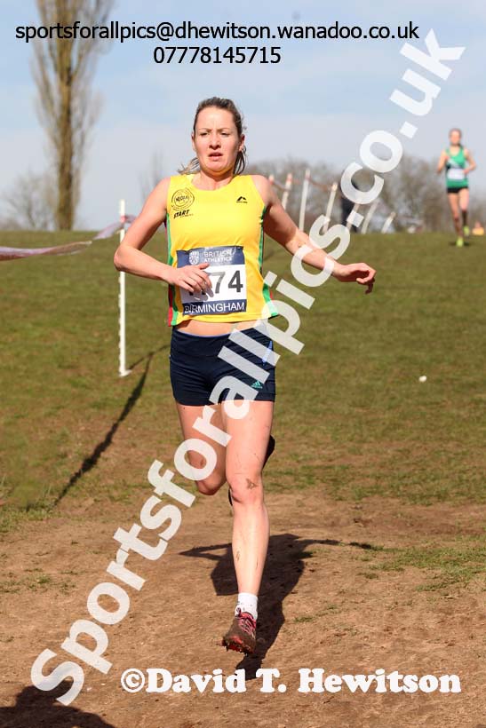 Senior Womens Inter Counties Cross Country,  Cofton Park, Birmingham. Photo: David T. Hewitson/Sports for All Pics